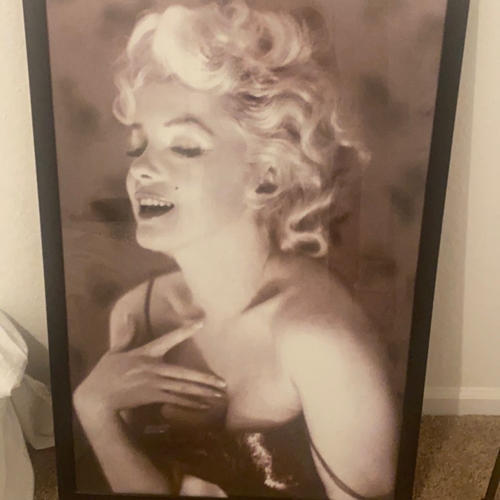 Classic Marilyn Monroe picture.